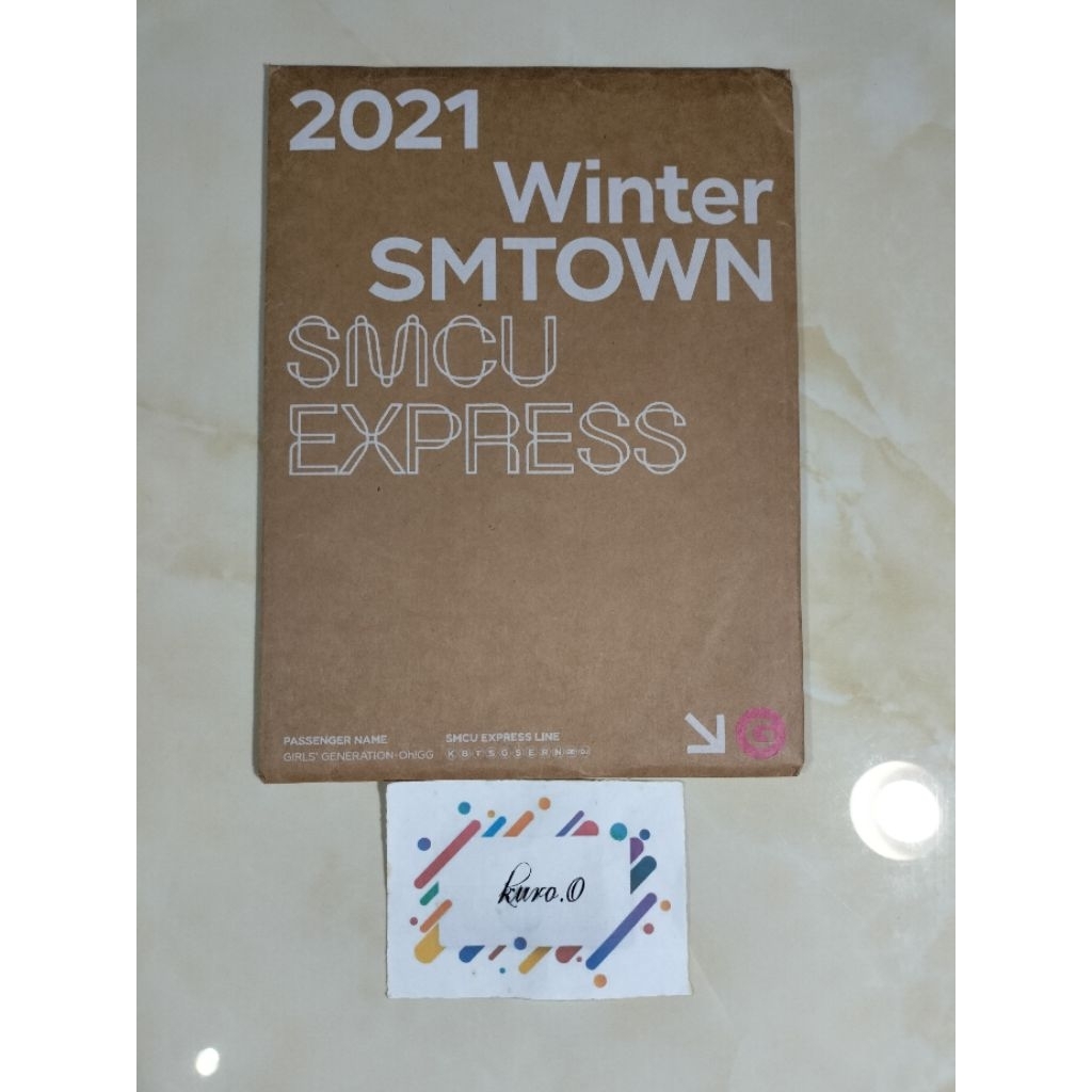 SNSD Girls' Generation SMCU Express SM Town Winter 2021 (Album Only)