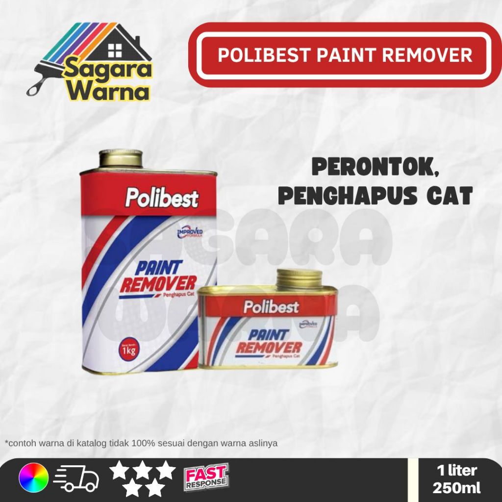 Polibest Paint Remover / Perontok Cat