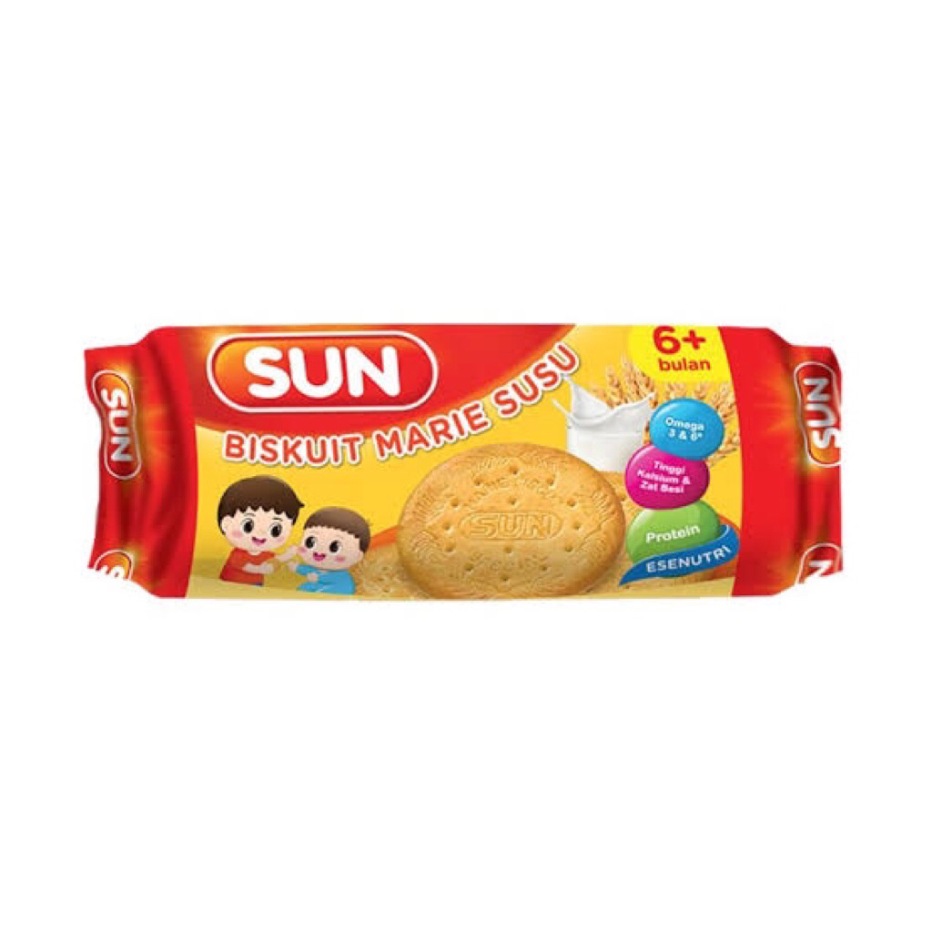 Sun Biskuit Marie Susu SUN