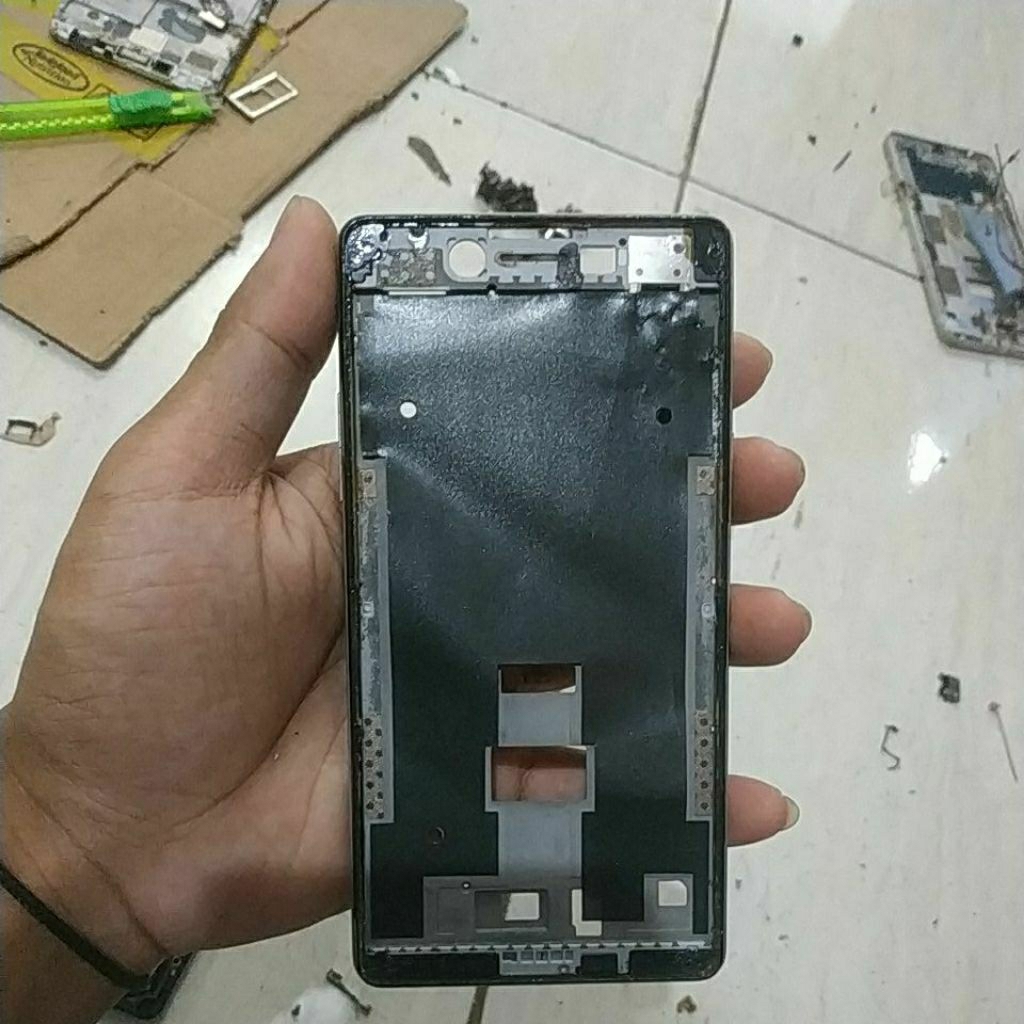 frame bekas Oppo a33w tombol lengkap