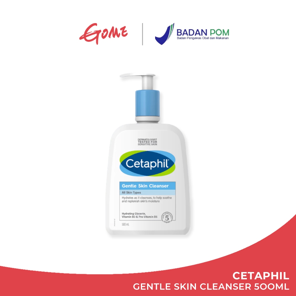 Cetaphil Gentle Skin Cleanser 500ml, Cetaphil Official Store, Cetaphil Face Wash, Cetaphil Gentle Sk