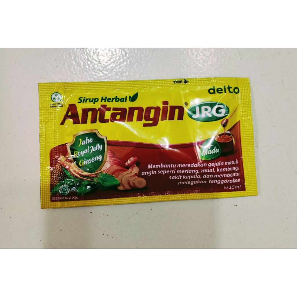 

ANTANGIN JRG CAIR Sachet 1 pcs - JAHE MERAH UNTUK MASUK ANGIN
