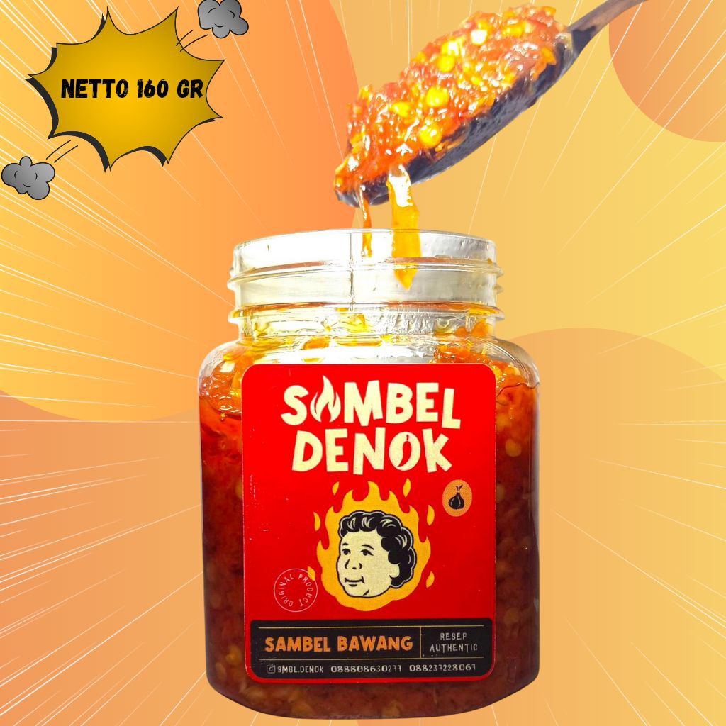 

Sambal Bawang Pedas Isi Berat Bersih 160 gram