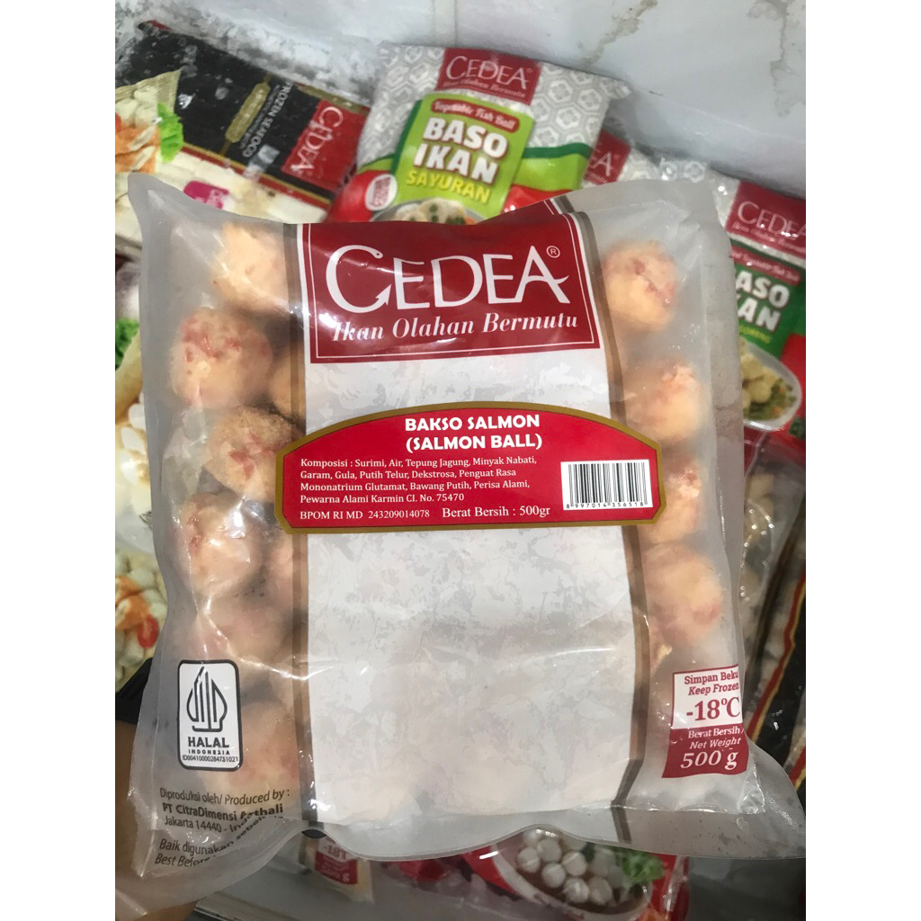 

CEDEA BAKSO SALMON 500g