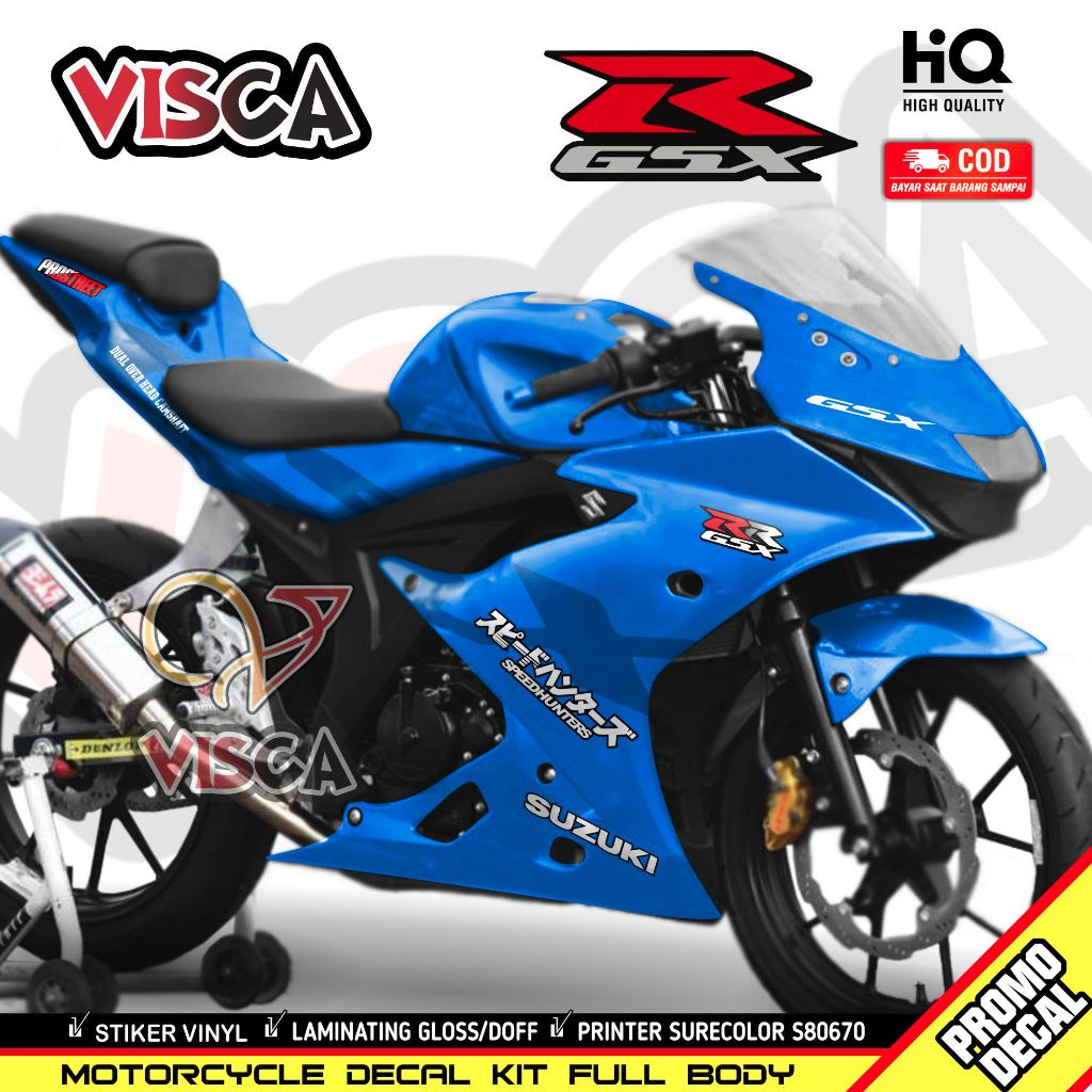 Decal Gsx R150 Full Body Stiker Gsx R150 Full Body Decal Gsx 150 Full Body Striping Gsx R150 Full Bo