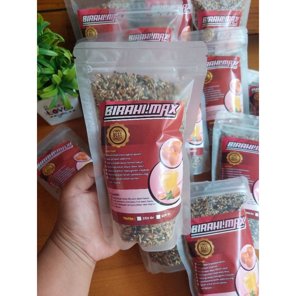 Birahi Max Pakan Burung Kenari Terbaik