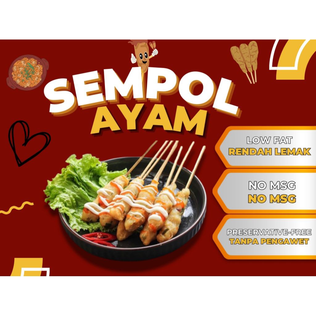 

Sempol Ayam Frozen - Halal - Tanpa Bahan Pengawet