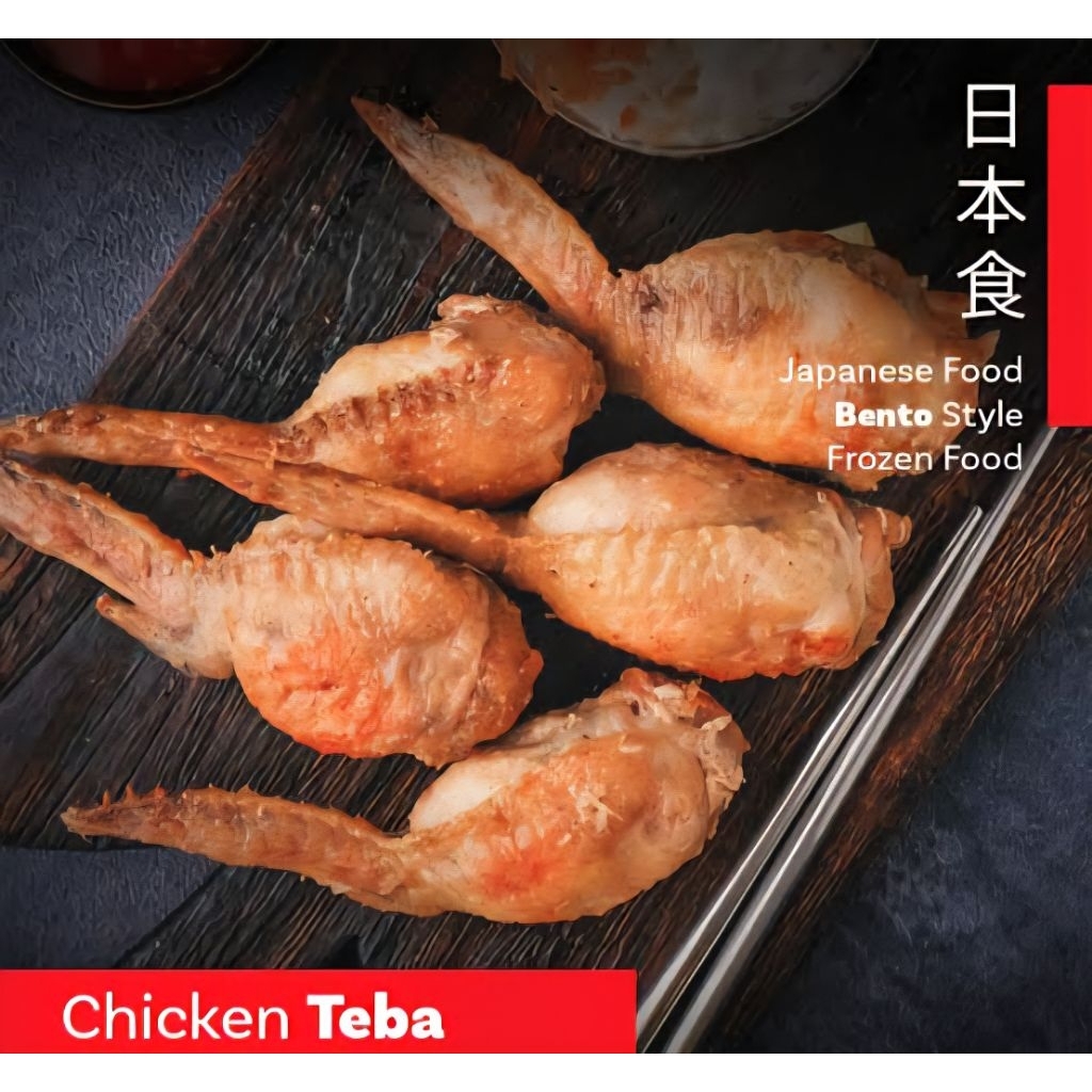 

CHICKEN BENTO/TORI NO TEBA/CHIKRN TEBA ALA HOK*EN ENAK BANGET