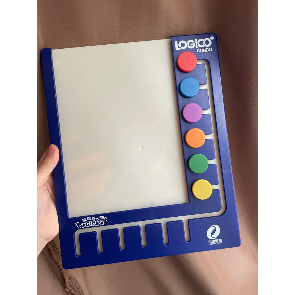 Papan Peraga Logico Thinkers Groiler Primo Piccolo Maximo Mainan Edukasi Belajar NEW