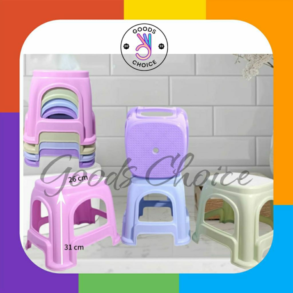 Bangku Jongkok DJP/ Bangku Jongkok kamar mandi/ Bangku jongkok plastik TEBAL