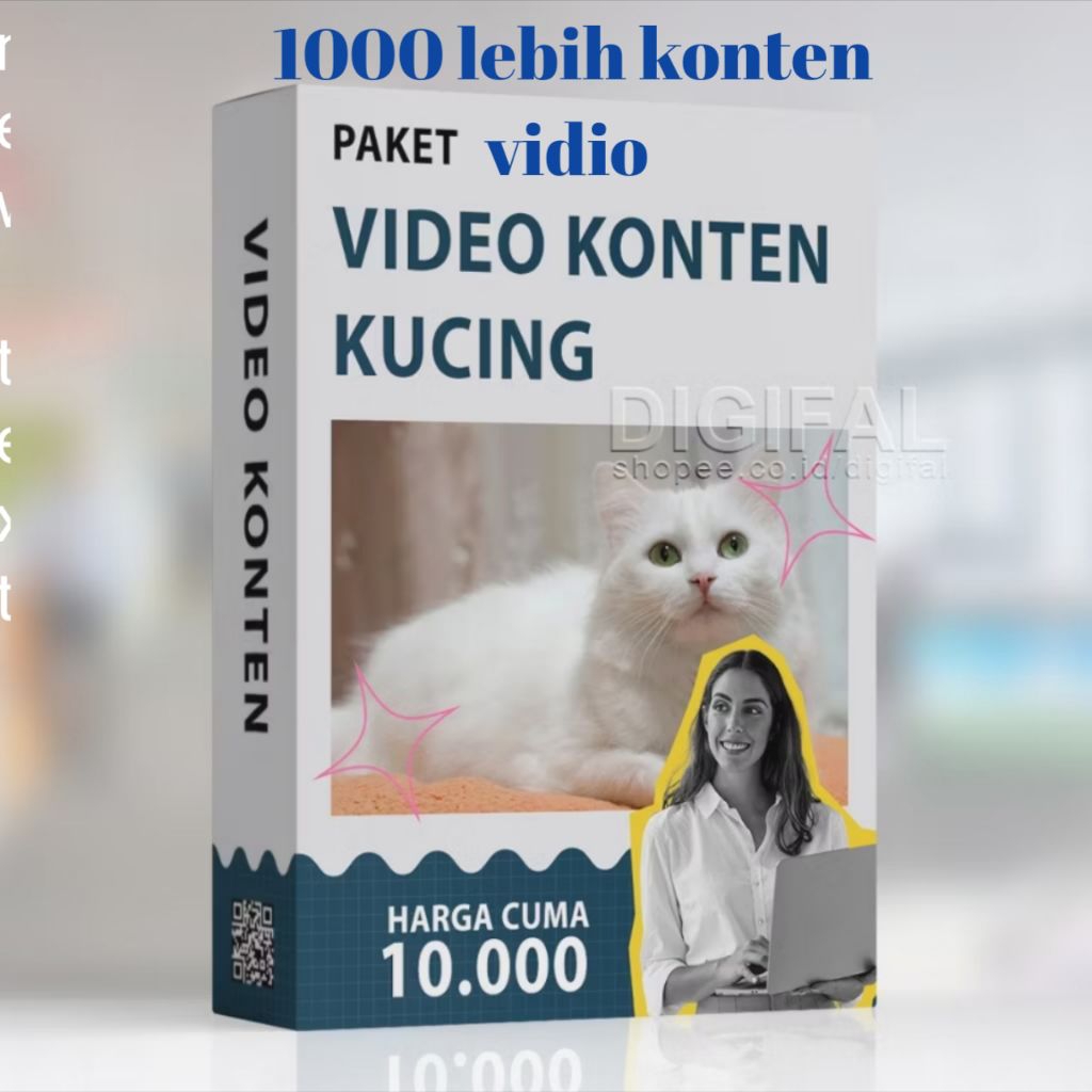 1000 lebih vidio kucing buat konten