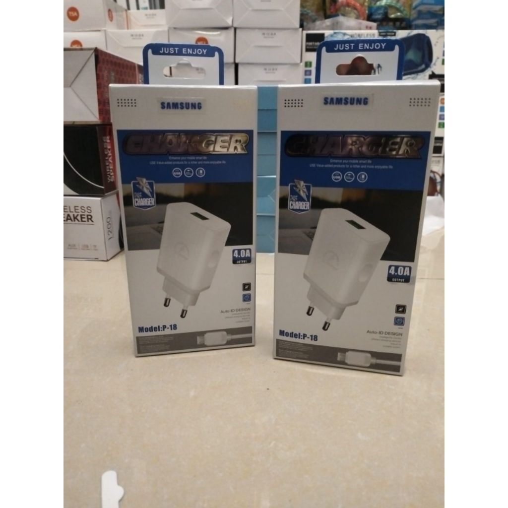 Charger Samsung J7 Pro J7 Prem J5 Prem J4 Plus J3 Prem J2 Prem Casan Model P-18