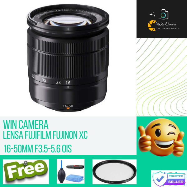 Lensa Fujifilm XC 16-50mm F3.5-5.6 OIS / Lens Fujifilm / Lensa Fujinon / Lens Fujinon
