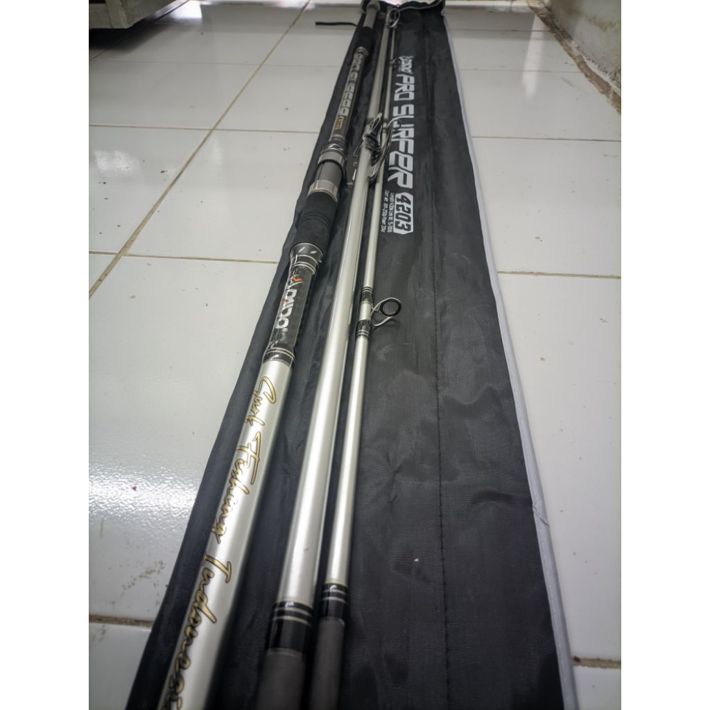 Joran pancing daido pro surfer 4203 Pasiran karangan laut kuat dan berkualitas