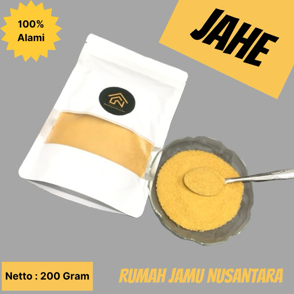 

Minuman jahe instan dengan 100% bahan alami 200gram berkhasiat sebagai penghangat badan dan penambah daya tahan tubuh