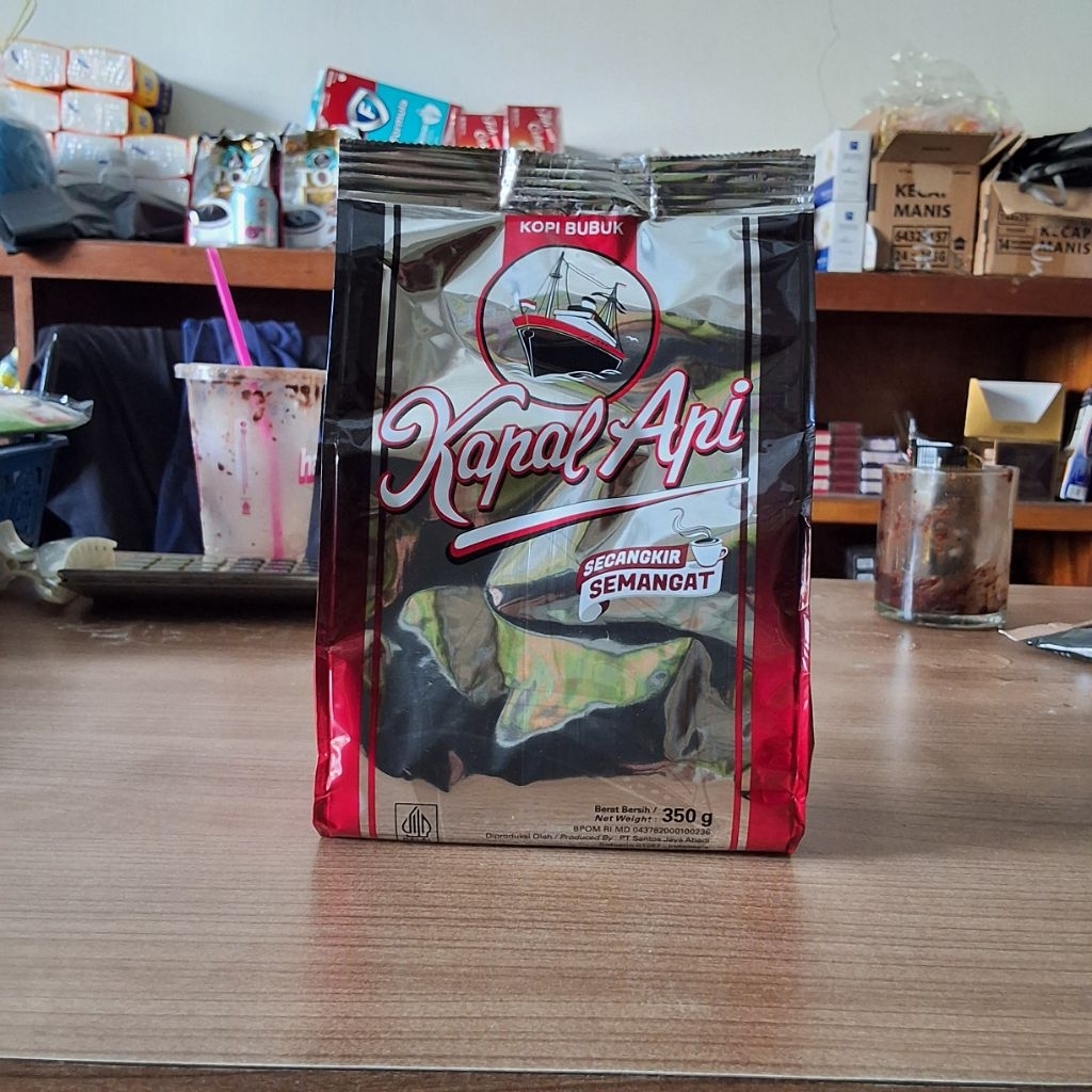 

Kopi Kapal Api silver rasa mantap 350g
