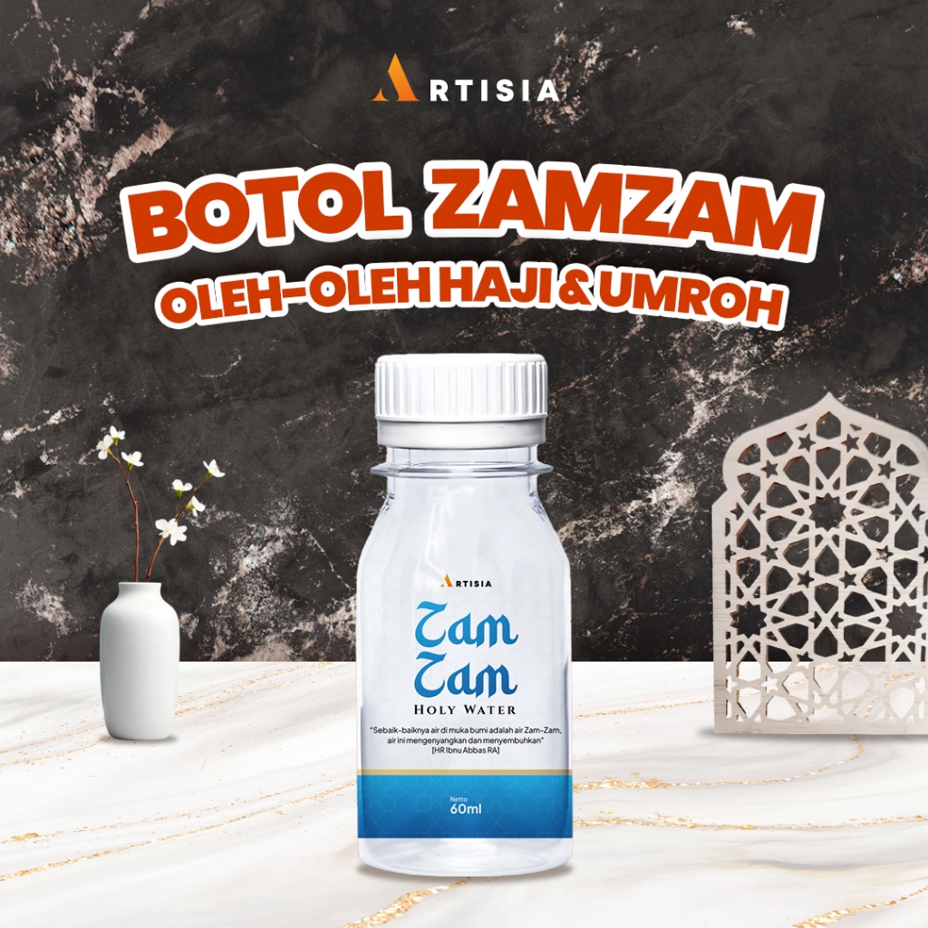 

Artisia Kemasan Premium Oleh-Oleh Haji Umroh Tas Totebag Botol Zamzam Ziplock Kurma Kismis Coklat Kacang - BOTOL SAJA