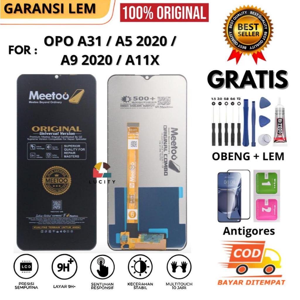 Lcd Touchscreen OPPO A31 / A5 2020 / A9 2020 / A11X > Fullset OriginaL Layar HP 100% Bisa COD Bayar 
