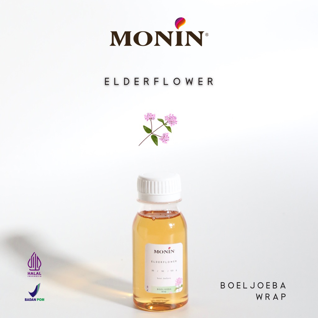 

Monin Elderflower Syrup Repack [30, 50, 100] g
