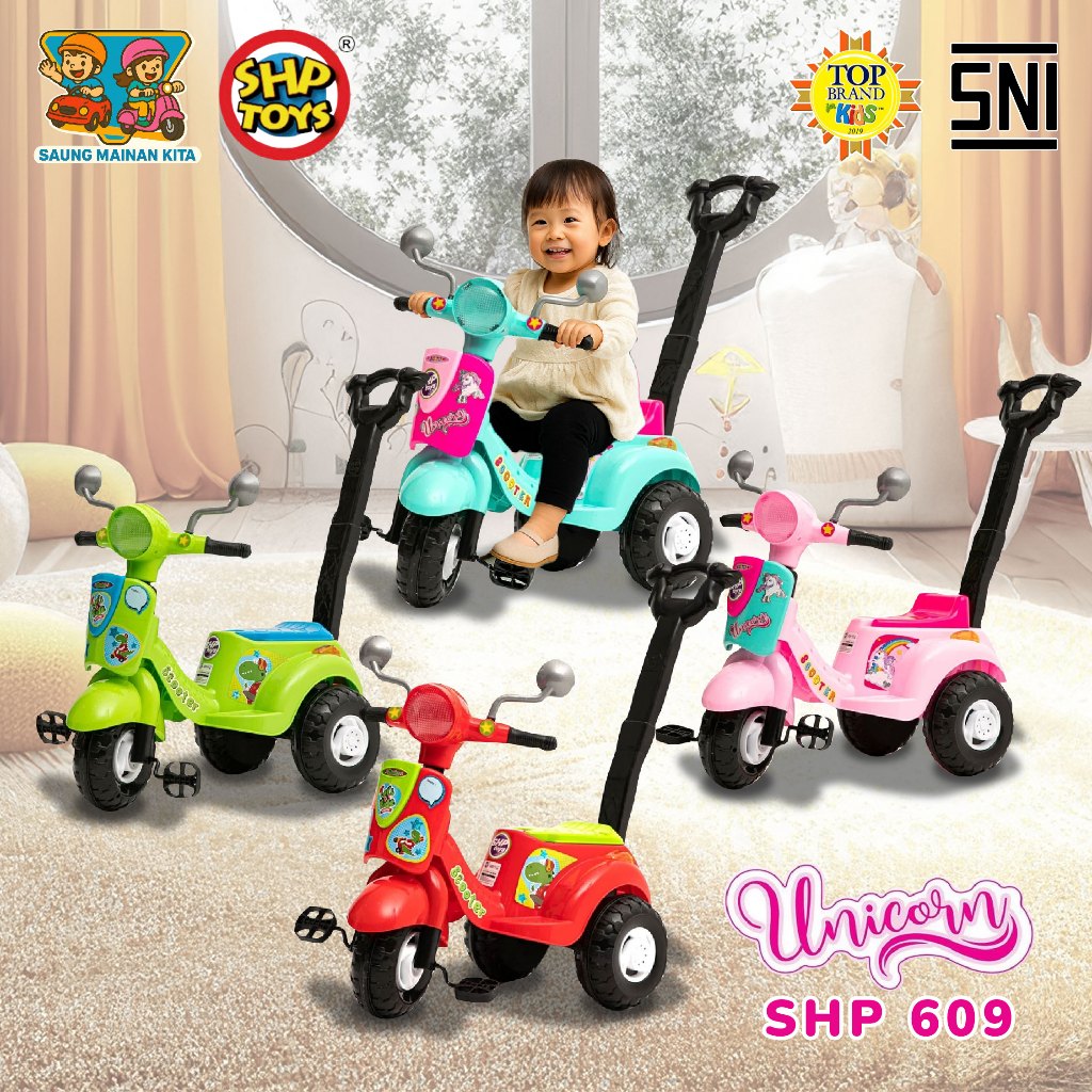 MAINAN ANAK SCOOTER RODA TIGA TRICYCLE SCOOTER SHP 609