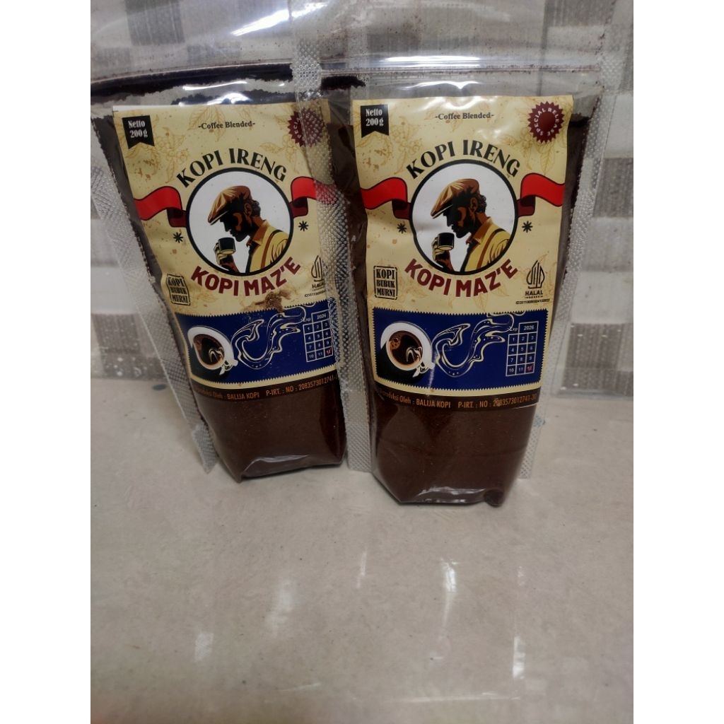 

kopi hitam "Kopi Mase" 200g