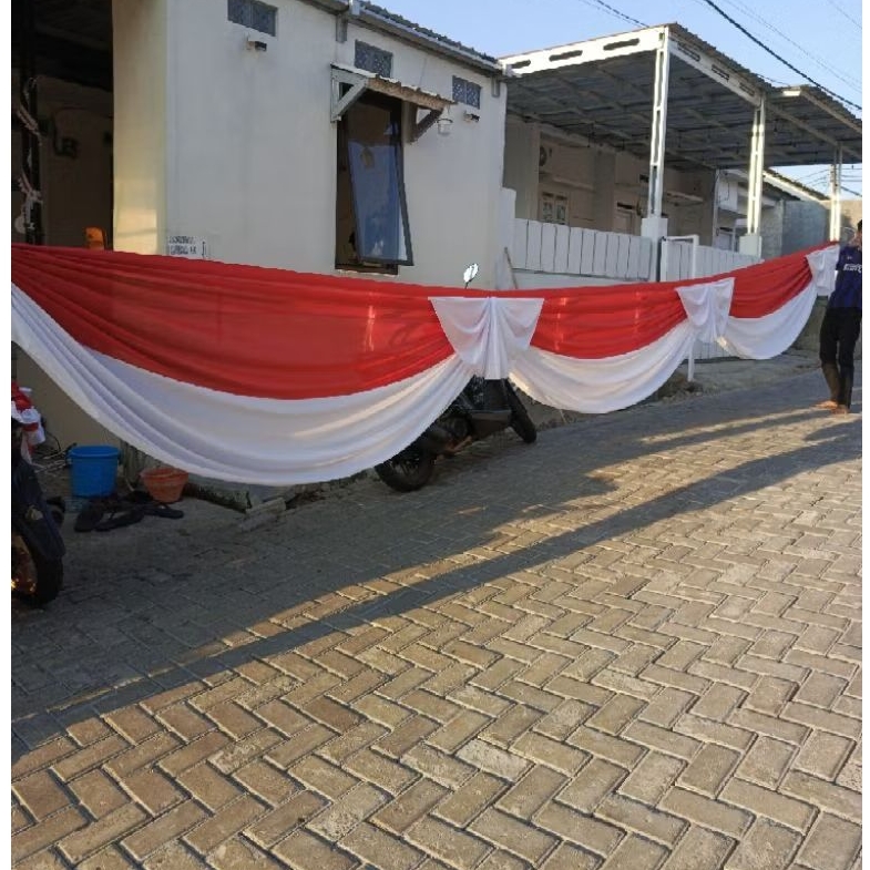 Rumbai Tenda Merah Putih - Rumbai Rumbai Tenda