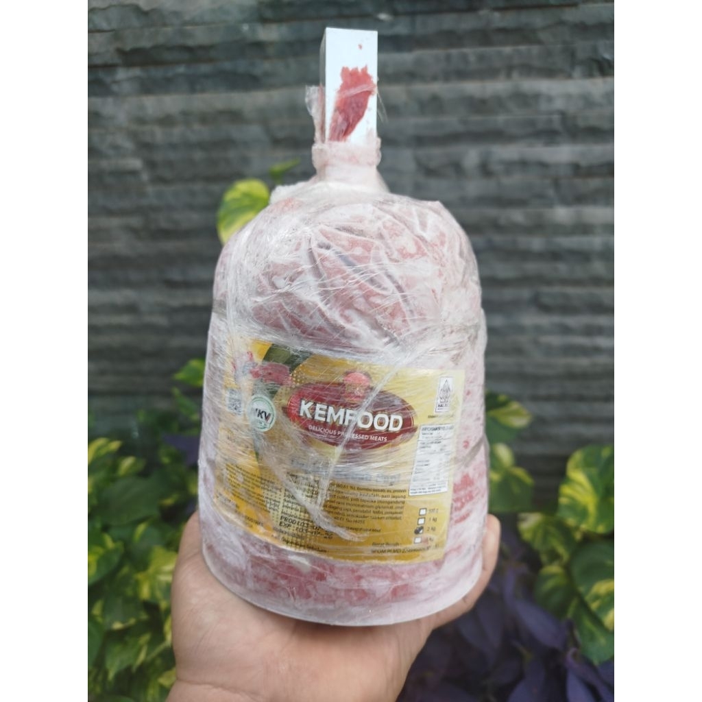 

Kemfood Daging Kebab Sapi Tiang Kemasan 2kg