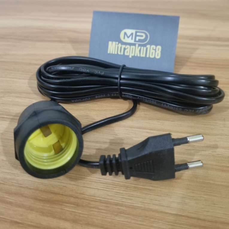 Fitting Lampu Gantung E27 Kabel / Fitting Lampu Cafe