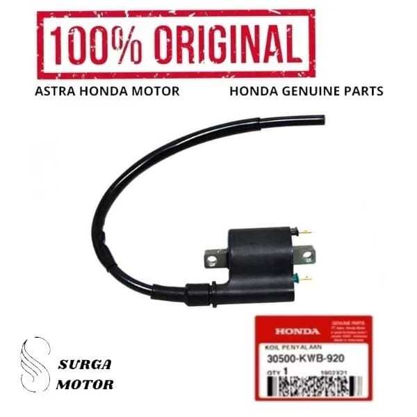 Coil Koil Pengapian Motor  Blade 110 KWB 2008 2009 2010 2011 Karburator Carbu Karbu Carburator 30500