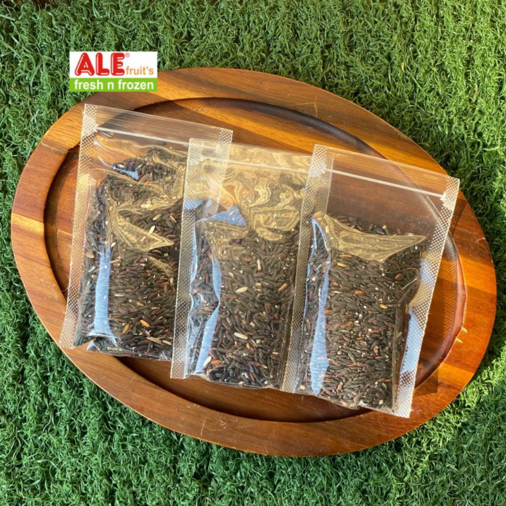 

Ketan hitam, black glutinous rice, beras ketan hitam