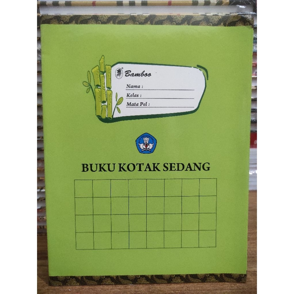 

Buku Tulis Kotak Sedang isi 38 lembar, 10 kotak