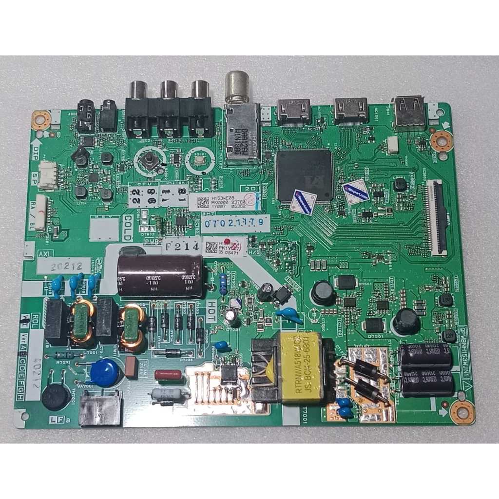 ORIGINAL MODUL PCB MAINBOARD MAIN UNIT MESIN LCD TV SHARP 2T-C32DD1I/DC1I/GD1400I/GD1500I/GD1600I SE