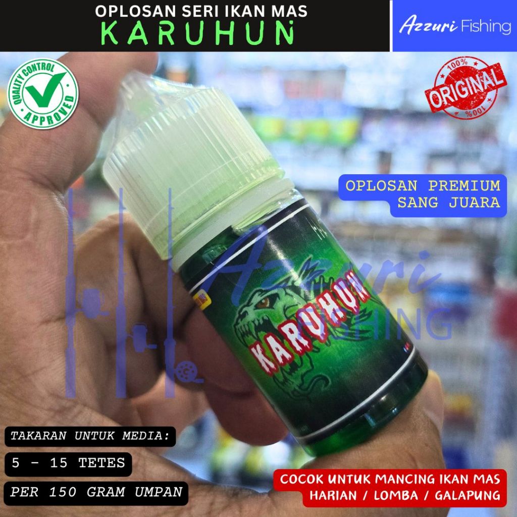 KARUHUN - ESEN OPLOSAN PREMIUM IKAN MAS (HARIAN/GALAPUNG/GALATAMA)