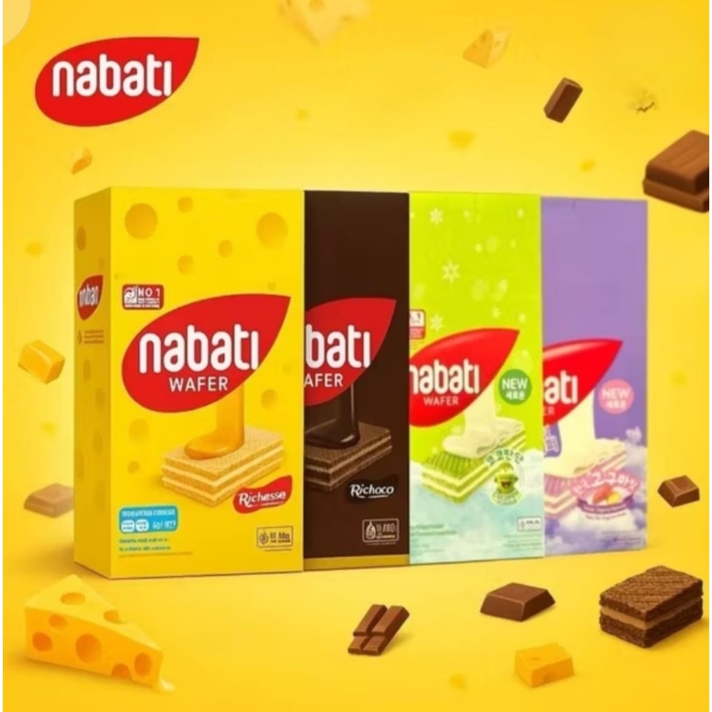 

1 Kotak Wafer Nabati isi 20