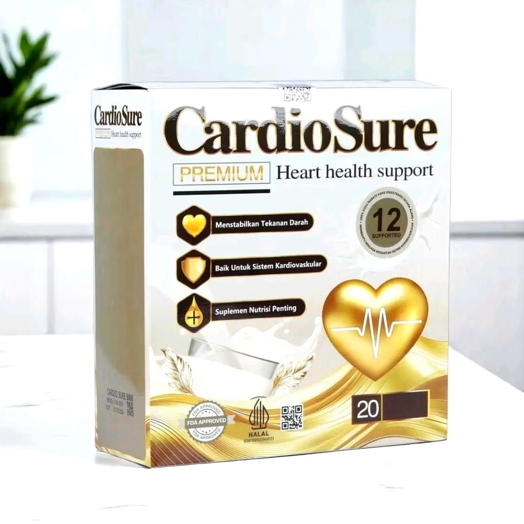 

CARDIOSURE 1 Box Milk Susu Asli Mengobati Hipertensi Jantuk, Strok, Kolesterol, Asam Urat