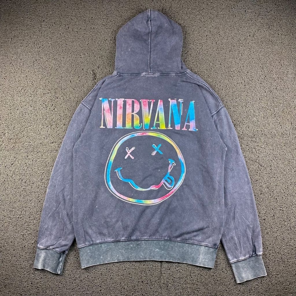 HOODIE NIRVANA WASH