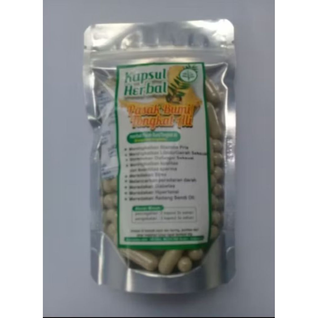 

kapsul pasak bumi isi 100butir/tongkat ali kapsul 100butir grade A
