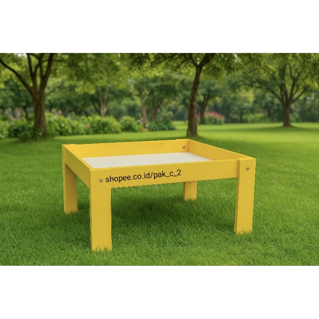 MEJA PASIR MAINAN ANAK / MEJA MONTESSORI