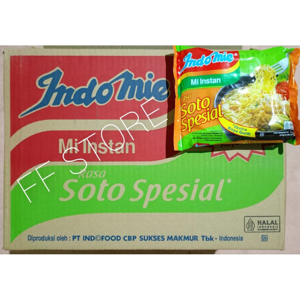 

INDOMIE Soto Spesial 1 Dus isi 40 Bks (PROMOSI TOKO BARU)