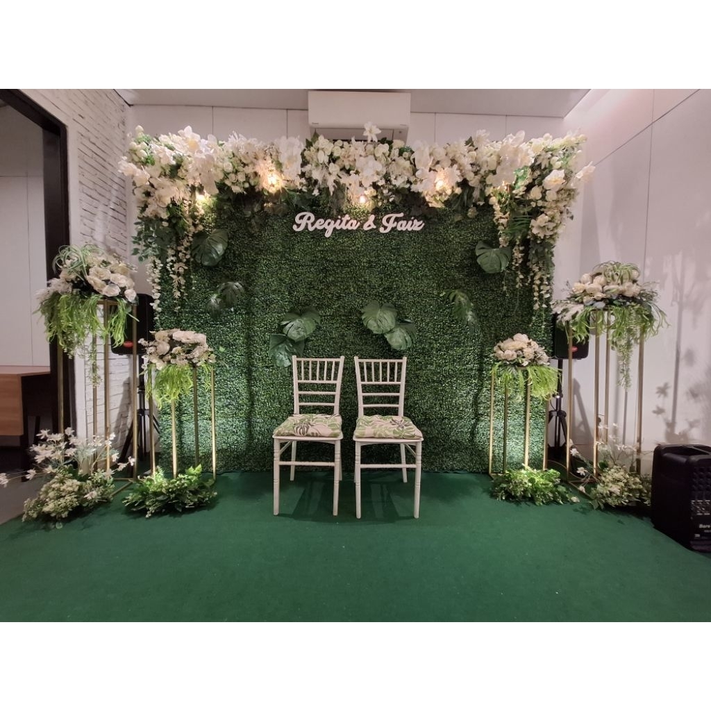 DP Sewa Backdrop Dekorasi lamaran, Akad Nikah, Wedding, Engagement