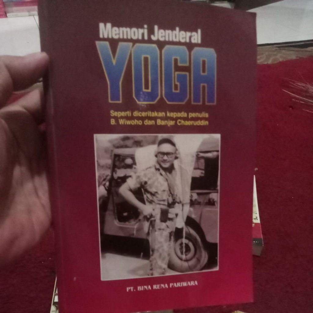 buku Memori Jenderal Yoga
