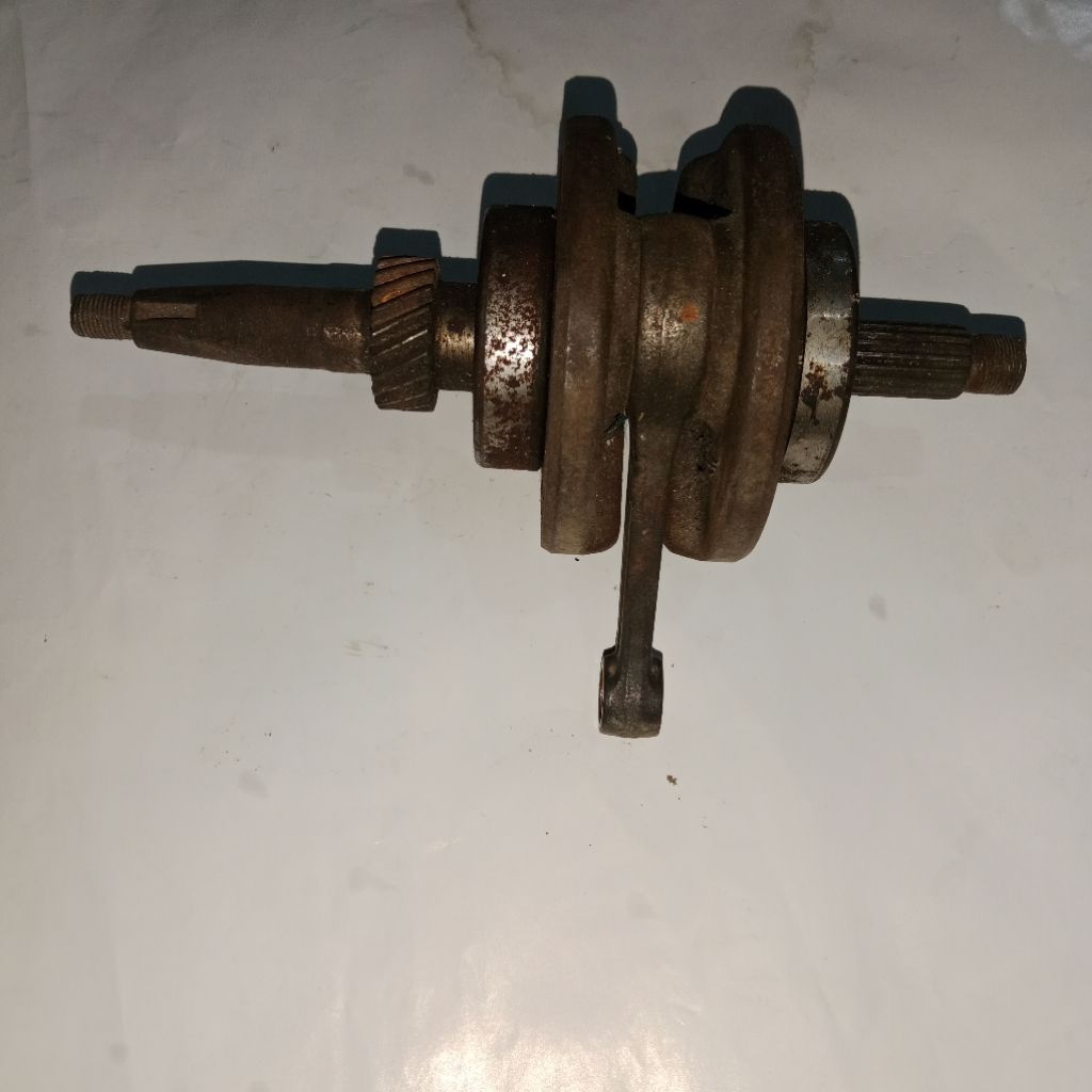 kruk as bandul crank saft honda cg original bahan stroke