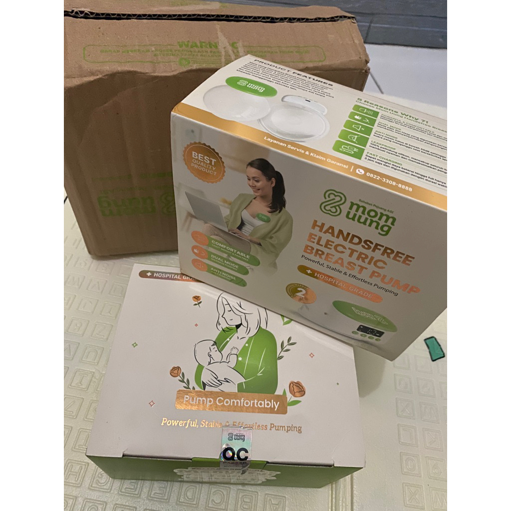 Pompa Asi Mom Uung Handsfree (New Ex Kado)