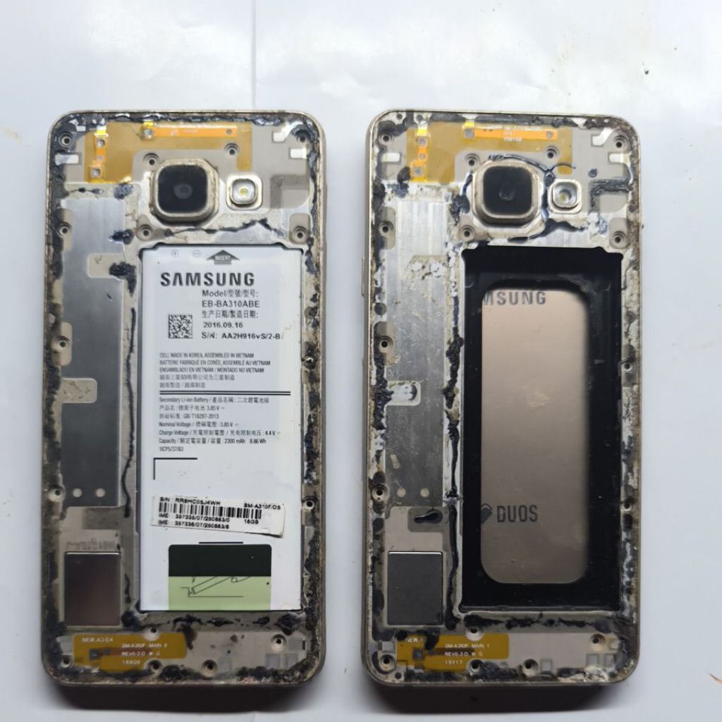 Mesin samsung A3 2016 a310f normal