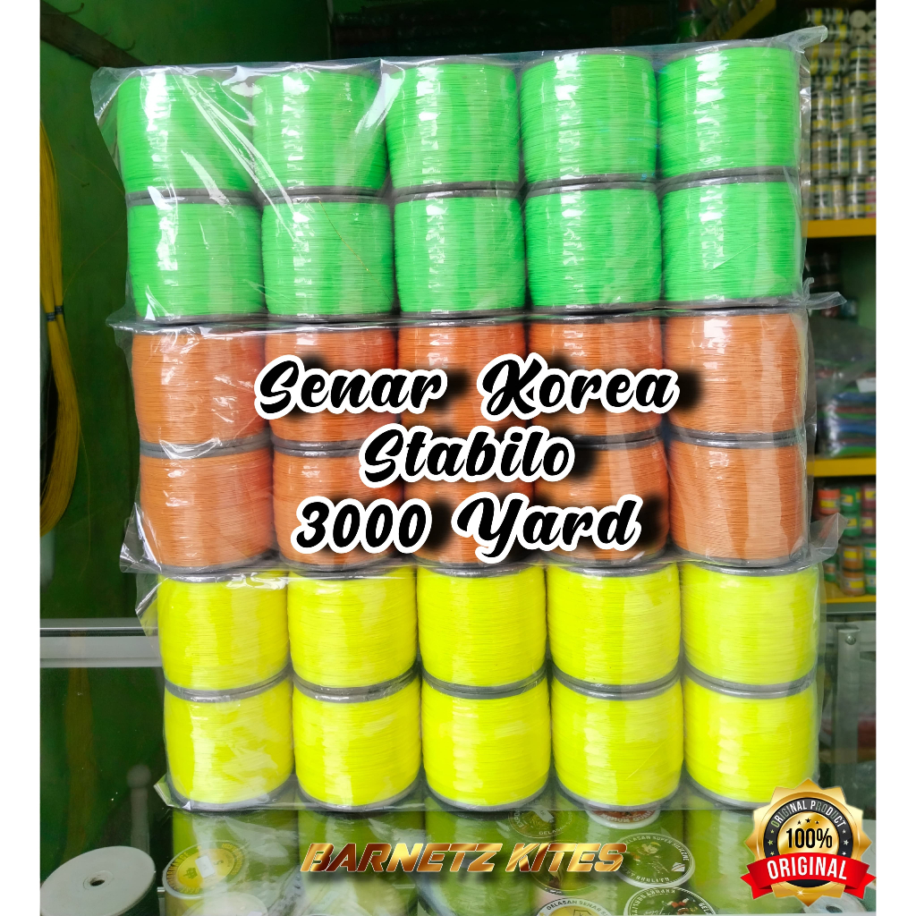 Senar Korea Stabilo size 045 Klos 3000 yard