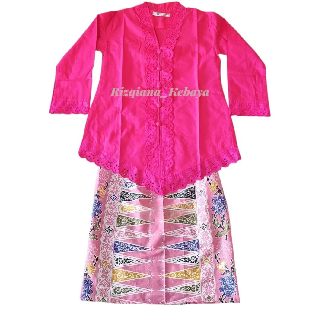 SETELAN KEBAYA ENCIM RENDA ANAK // KEBAYA ENCIM POLOS ANAK // KEBAYA ENCIM SENADA // KEBAYA ENCIM AN