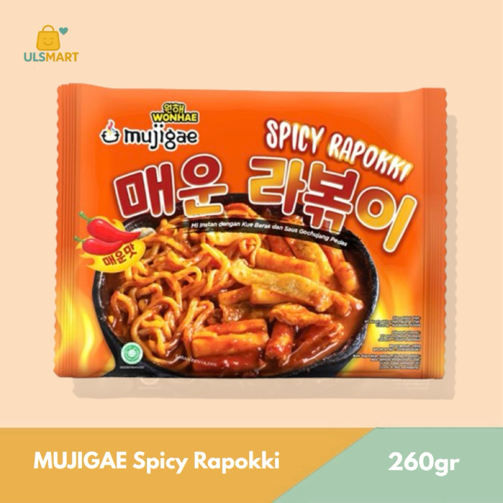 

MUJIGAE Spicy Rapokki 260 g