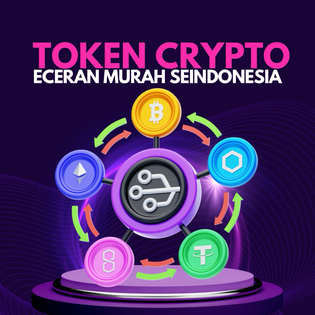 Beli Token Crypto Eceran (SOL USDT ETH dll) Kirim Langsung