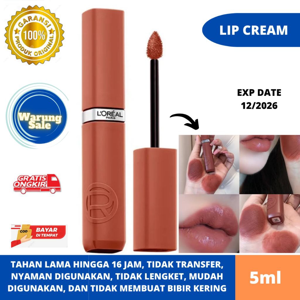 LOREAL INFALLIBLE MATTE LIP CREAM