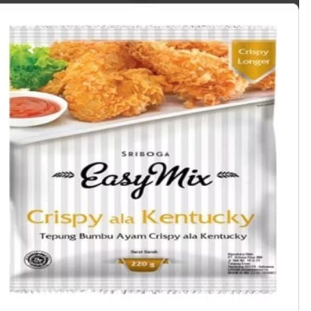 

tepung EASY MIX TEPUNG BUMBU CRISPY ALA KENTUCKY